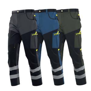 Pantalon de travail cargo pour hommes en gros, en stock, avec logo et taille personnalisés, pour activités de plein air, jogging, chasse, prix abordable - Product Image 2