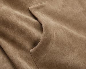Custom Wholesale High Quality <b>Jacket</b> Windbreaker Heavy Weight <b>Men</b> <b>Suede</b> <b>Jacket</b> - Product Image 5