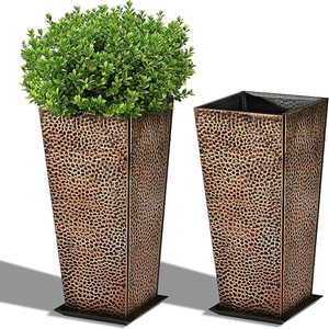 2 <b>Planters</b> with Stand Metal <b>Planter</b> for Indoor Plants <b>Large</b> Plant for Living Room Corner Kitchen Office Garden Balcony <b>Planter</b> - Product Image 6