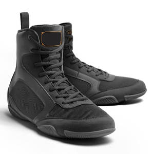 Chaussures de boxe, de squat, de musculation, de Muay Thai et de lutte pour hommes et femmes, avec design antidérapant, également adaptées aux enfants - Product Image 4