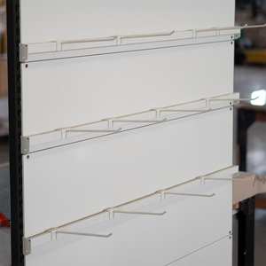 <b>Wall</b> Mounted Metal Garment Display Rack with <b>Floating</b> <b>Shelves</b> Vietnam OEM Manufacturer ADONG A13 - Product Image 3