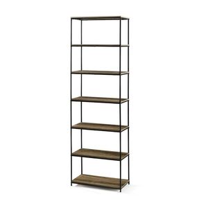 Libreria a 6 scaffali con struttura in metallo - Product Image 2