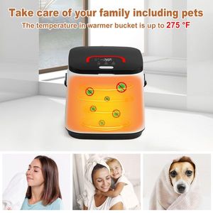 Luxury Cute Electric Towel Warmer for Bathroom 14 Liter Capacity Spa Towel Rack with Timer Cute and Convenient - Product Image 5