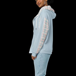 เสื้อฮู้ดซิปผู้ชาย ผ้าฝ้าย แจ็คเก็ตซิปเต็มตัว ยูนิเซ็กส์ สตรีทแวร์ลำลอง ทรงหลวม โอเวอร์ไซส์ - Product Image 6