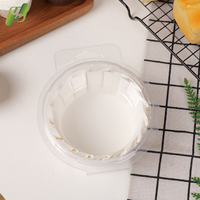 Papier sulfurisé rond de qualité alimentaire pour gâteau basque, avec surface antiadhésive pour un démoulage facile