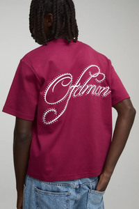 Gorman Men's Embroidered Logo Short Sleeve T-Shirt Regular Fit O-Neck Casual Jersey Cotton Solid Color Front Design - Product Image 4