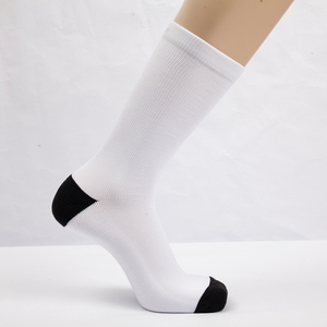Calcetines Casuales de Algodón Blanco para Hombre, Suaves, Cálidos y Cómodos, con Estampado Digital de Iconos Navideños, Logotipo Corporativo, Venta al Por Mayor - Product Image 5