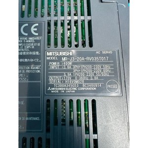 Mitsubishi MR-J3-20A-RV035T017 Usado como está, piezas de equipos semiconductores Legacy - Product Image 2