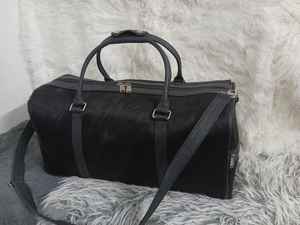 กระเป๋าเดินทางหนังวัวแท้สไตล์วินเทจ น้ำหนักเบา ปิดซิป จุของได้เยอะ เหมาะสำหรับเดินทางช่วงสุดสัปดาห์ รุ่น LHDB-0050 - Product Image 4