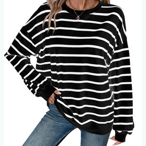 Sudadera de Algodón de Alta Calidad para Mujer, Informal, Tejida, con Estampado de Letras, Diseño Personalizado con Logotipo en la Parte Delantera - Product Image 4