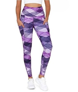 Leggings de yoga pour femmes de haute qualité avec coutures invisibles, pantalons de compression OEM pour vêtements de sport, logo personnalisé - Product Image 1