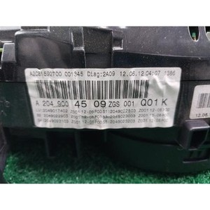 แผงหน้าปัดรถยนต์ C-class C205 ปี 2014-2018 มือสอง ของแท้ รหัสอะไหล่ A2049004509 - Product Image 6