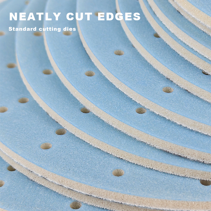 sponge sanding discs blue