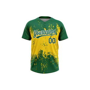 Uniforme de Béisbol Sublimado Personalizado al por Mayor OEM, Jersey de Alta Calidad, Transpirable, de Secado Rápido, 100% Poliéster, Unisex, Ajustable - Product Image 4