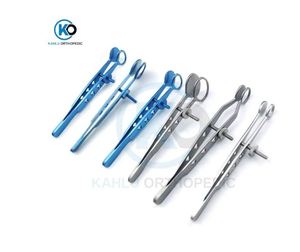 Pince à chalazion en titane et acier inoxydable, instrument ophtalmique, pince ophtalmique KO-CFS-8094 par KAHLU ORTHOPEDIC - Product Image 2