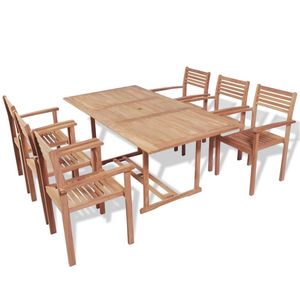Set da pranzo in legno di Teak, - Product Image 1