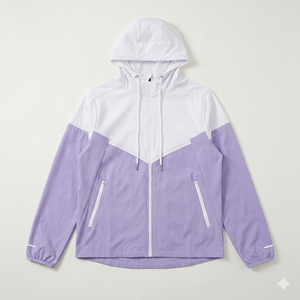 Conjunto de Chaqueta Cortavientos de Nailon Personalizada Premium, Transpirable, Impermeable, con Capucha y Pantalones Largos, Ropa Deportiva Urbana, Fabricante - Product Image 2