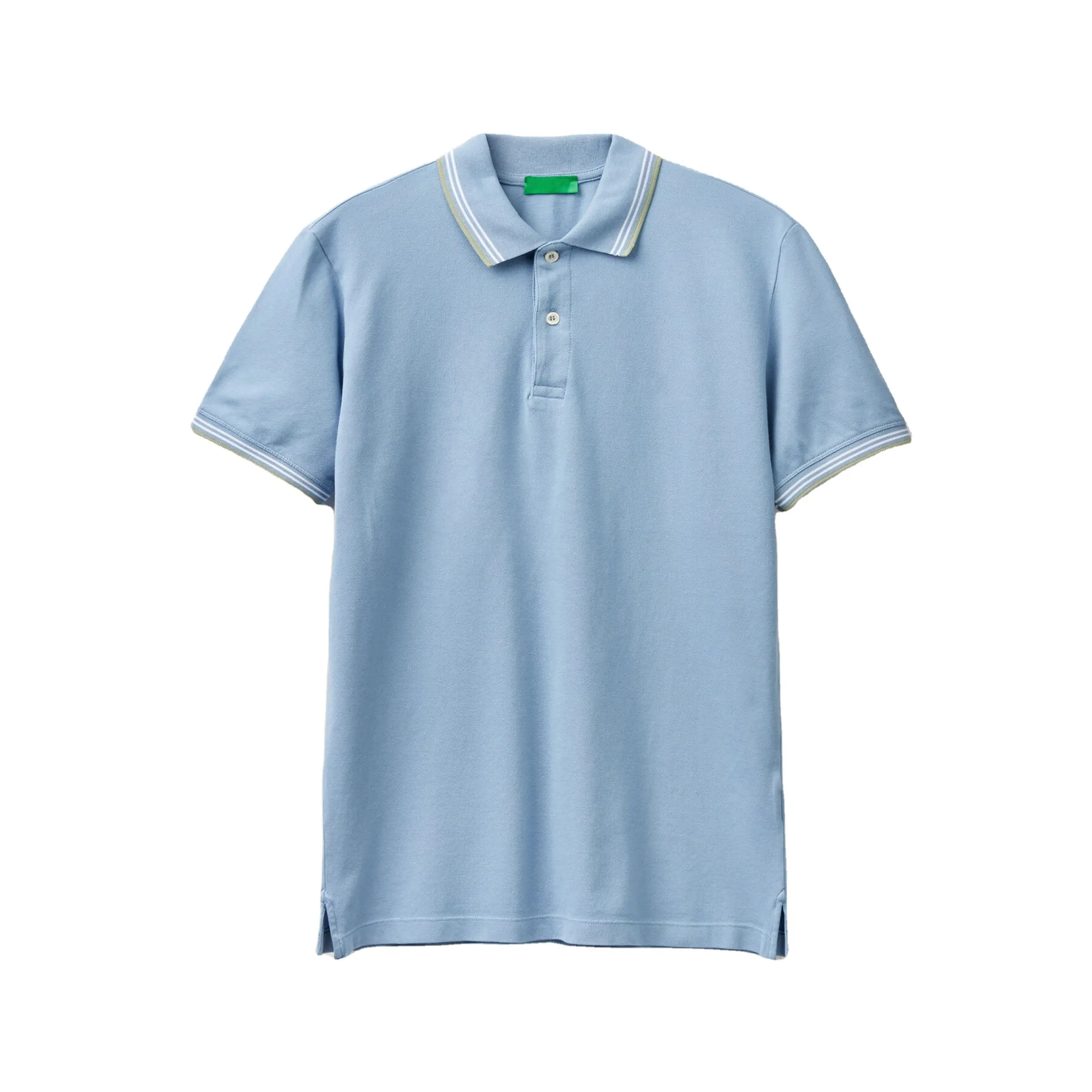 100% Baumwolle Plus Size Blank Plain Sport Golf Herren Polo Shirts 14 Farben Größe Custom Printing Logo