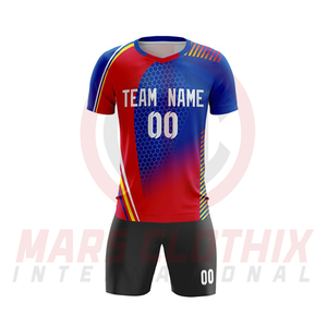 Conjunto de Uniforme de Fútbol Personalizado con Logotipo y Nombre de Equipo para Unisex, Estilo de Impresión OEM, Ropa Deportiva, Uniformes de Fútbol con MOQ Bajo - Product Image 3