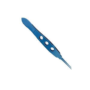 Pinces de ligature manuelles en acier inoxydable de haute qualité, bleues, 1x2 dents, usage médical ophtalmique, instruments chirurgicaux CE - Product Image 2