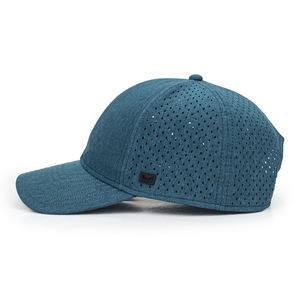 Casquette Snapback Ajustable Noire à 6 Panneaux, Logo Brodé en Relief Blanc Délavé, Unisexe, Style Urbain, Hip Hop, Coton Uni - Product Image 2
