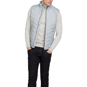Chaleco de Plumón Acolchado para Hombre, Diseño Brillante y Grueso, con Logotipo Personalizado, Servicio OEM - Product Image 4