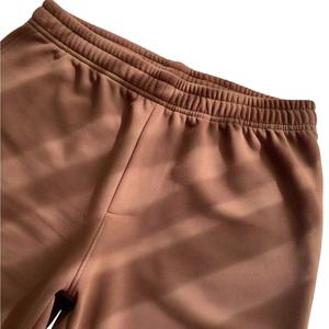 กางเกงขาสั้นกันหนาวผ้าฝ้าย100% สำหรับผู้ชายกางเกงขาสั้นผ้าฟลีซผ้าเฟรนช์เทอร์รี่เป็นมิตรกับสิ่งแวดล้อมติดโลโก้ตามสั่ง - Product Image 1