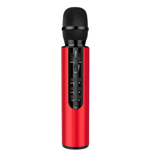 Microphone à condensateur de chant professionnel sans fil Home Toy Studio Condenser Portable Audio Player Handheld Microphone - Product Image 1