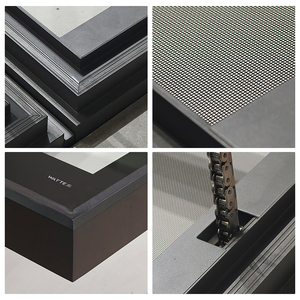 Lucernario Personalizzato in Alluminio con Vetro Temperato, Finestra per Tetto Piatto Motorizzata, Impermeabile e Termoisolante, Sistema di Illuminazione Naturale - Product Image 4