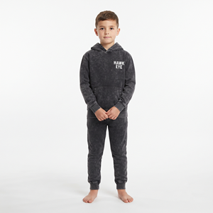Conjunto Deportivo de Sudadera con Capucha y Pantalones de Algodón Lavado al Ácido para Niños, Talla Regular, Logotipo Personalizado, Ropa Casual de la Mejor Calidad - Product Image 5
