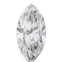 Diamante Natural en Bruto, Corte Marquesa, Pulido, Excelente Corte, Claridad VS1, 0.08 Quilates para Oro