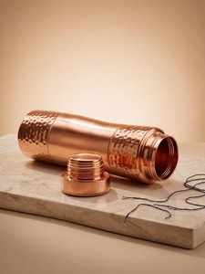 Attractive Copper Water <b>Bottle</b> Crafted with Elegant Design for Healthy Drinking Promotional Events and Wholesale Distribution - Product Image 5