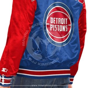 แจ็คเก็ตบอมเบอร์ผ้าซาตินลายปะติดพรีเมียม ปักลาย 3 มิติแบบกำหนดเอง แจ็คเก็ตวาร์ซิตี้คุณภาพสูง เสื้อแจ็คเก็ตสตรีทแวร์สำหรับทุกเพศ - Product Image 6