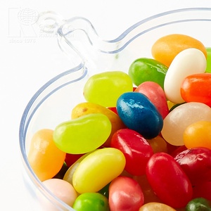 Kwang Hsieh Récipient à bonbons alimentaire en plastique pliable écologique en forme de pomme version française - Product Image 3