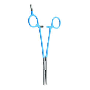 Porte-aiguille Mayo Hegar bleu, droit, instrument chirurgical, mâchoires en carbure de tungstène, forceps de suture en acier inoxydable - Product Image 3