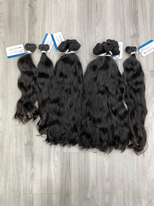 Cabello Virgen 2026 Sin Procesar, Ondulado, Sin Químicos, Sin Silicona, Sin Enredos, Sin Caída, Venta al por Mayor, Cabello Vietnamita para Tejer, Cuidado Adecuado - Product Image 4