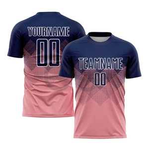 Maillot de football 100% chemise de football en tissu polyester chemise de football de club durable maillot d'équipe personnalisable france, maillots de football - Product Image 1