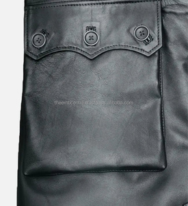 Chaqueta de cuero de invierno para hombre, cómoda y de moda, precio de venta al por mayor, chaqueta de cuero gris Lurex metálico para hombre - Product Image 2