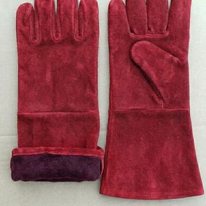 Gants de soudage de protection robustes avec manchette longue et protection thermique - Product Image 1
