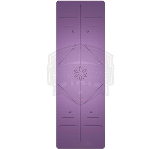 Tapis de yoga léger en PVC de haute qualité, double couche, antidérapant, avec sangle de transport pour l'entraînement physique - Product Image 2