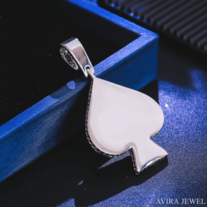 จี้เพชรโมอิสซาไนต์แท้ เงินแท้ 925 ชุบทองคำสีกุหลาบ สไตล์ฮิปฮอป สำหรับทุกเพศ เหมาะสำหรับใส่ไปงานปาร์ตี้ พร้อมใบรับรอง IDGL - Product Image 2