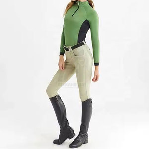 Chemises d'équitation pour femmes très demandées, manches longues, séchage rapide, performance optimale, sous-vêtement technique, vêtements d'équitation - Product Image 5