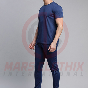 Cotton Material Made Slim Fit Sportswear <b>Tracksuits</b> For Men Wholesale Price New Design Fashionable Men Summer <b>Tracksuit</b> - Product Image 5