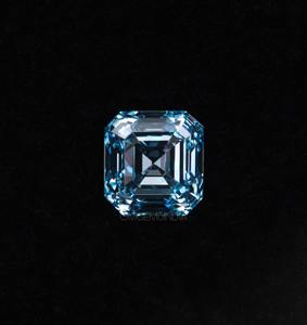 Diamante Cultivado en Laboratorio con Corte Asscher, Color Azul Fantasía, Certificado por IGI - Product Image 3