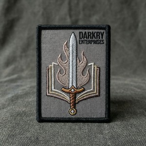 Custom Machine Embroidery <b>Patch</b> Celtic Thorn Cross Iron <b>On</b> <b>Patches</b> for Clothing Biker Jacket Back Applique <b>Sew</b> <b>On</b> Badge Factory - Product Image 5