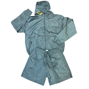 High Quality Windbreaker Jacket and Shorts Set Breathable <b>Running</b> Sportswear Professional Supplier - Product Image 4