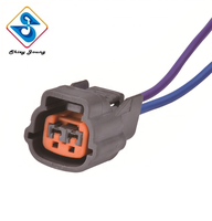 Harness Kabel Otomotif 2 Pin 6098-0137 Konektor Betina Otomotif 2 Jalur Steker Kabel Pigtail