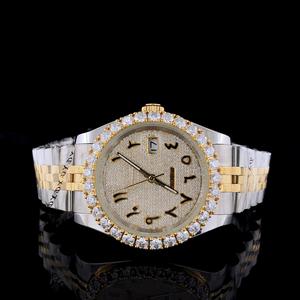 Luxury Vintage <b>Mechanical</b> Moissanite <b>Watch</b> 41mm Stainless Steel Case Limited Edition Modern High Quality <b>Watch</b> - Product Image 1