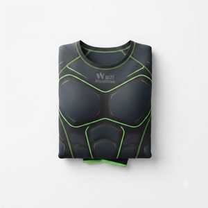 Rashguard Homme Personnalisé de Haute Qualité à Impression Numérique, Manches Longues, Tissu Respirant Spandex/Polyester pour Tenue de Fitness en Extérieur - Product Image 3