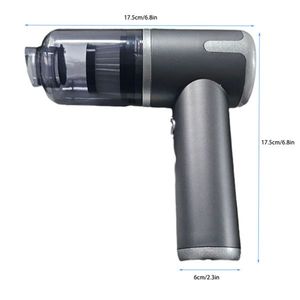 Aspiradora de Mano Inalámbrica Pequeña y Potente, Recargable, para Uso en el Hogar y el Automóvil, Soplador de Polvo con Carga Doméstica - Product Image 3